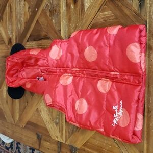 DISNEY Minnie Mouse Red Vest